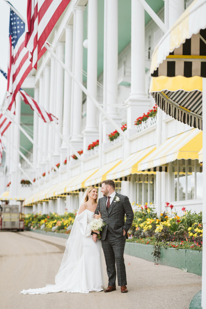 Mackinac Island wedding